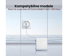 KTNAid mikropluošto šluostės langų robotui Ecovacs Winbot W2S/W2S Omni, 12 vnt., w2s omni