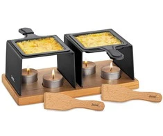Küchenprofi raclette grilis 2 asmenims, metalinis, 529 W, be elektros, 3035007002