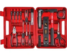KWB įrankių rinkinys 35 dalių su lagaminėliu, ergonomiškos rankenos, įvairiems darbams