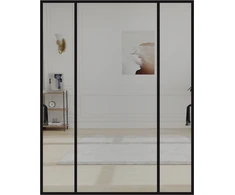 Lalago magnetinis durų tinklelis nuo vabzdžių, automatinis uždarymas, 170 × 210 cm