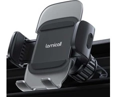 Lamicall automobilinis telefono laikiklis, tvirtinimas prie ventiliacijos, tinka 4–7 colių telefonams, CV09-EU-DK