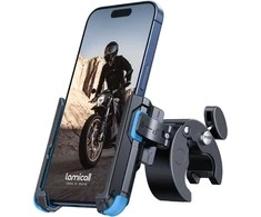 Lamicall dviračio ir motociklo telefono laikiklis, greito fiksavimo per 1 s, amortizuojantis vibracijas, BP09-EU-BU