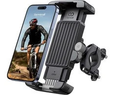 Lamicall dviračio ir motociklo telefono laikiklis, 360° pasukimas, silikoninė apsauga, BCSP20-EU-GY