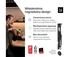 LARS NYSØM rankinis keraminis prieskonių malūnėlis 28,8 cm Lagom LAG-6-STOBLU