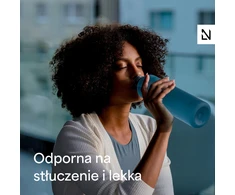 LARS NYSØM sportinė gertuvė Blæst 1 l iš Tritan plastiko gazuotiems gėrimams BLA-6-CARGOL