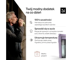 LARS NYSØM terminis kelioninis puodelis 500 ml su vakuumine izoliacija