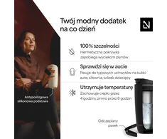 LARS NYSØM termopuodelis 500 ml su sandariu dangteliu ir riešo dirželiu NOG-3-CARBLA