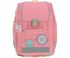 LÄSSIG mokyklinės kuprinės rinkinys Boxy Unique, 21 l, 30 x 25 x 41,5 cm