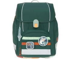 Lässig mokyklinių kuprinių rinkinys Boxy Unique Dark Žalias Ocean Edition, 21 l, 7 dalių