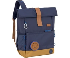 Lässig vaikiška kuprinė Rolltop 12–15 l, tamsiai mėlyna, 12030484004