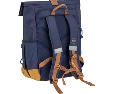 Lässig vaikiška kuprinė Rolltop 12–15 l, tamsiai mėlyna, 12030484004