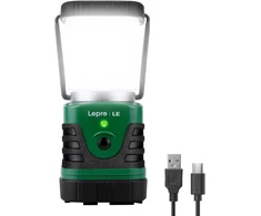 LE kempingo lempa 1000 lm LED, įkraunama, 10 W, kelių režimų, IP44, 3300008