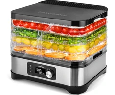 Lehmann maisto džiovintuvas 450 W su temperatūros valdymu, 5 padėklai, LHOFD-4525