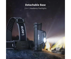 Lepro LED prožektorius ant kaktos, 1000 lm, 2200 mAh baterija, IP65, USB įkrovimas, PR320018