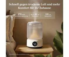 Levoit ultragarsinis oro drėkintuvas, 4,2 l, 25 W, 26 dB, LUH-N451S-WEU