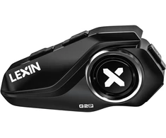 LEXIN Bluetooth šalmo ausinės G2P, 6 asmenų komunikacijos sistema su FM radiju, aktyvia triukšmo slopinimo funkcija