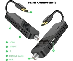 LEYF palydovinis imtuvas DVB-S2 Full HD 1080p HDMI, H.265 HEVC, nuotolinio valdymo pultas