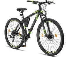 Licorne Bike kalnų dviratis, 29 colių, aliuminis rėmas, 21 bėgis, diskinių stabdžių sistema, Effect Premium