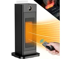 LIFERUN bokštinis elektrinis termoventiliatorius 2000 W su drėkintuvu ir 90° osciliacija HL-2000R8-B