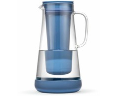 LifeStraw vandens filtruojantis ąsotis, stiklinis, 7 puodelių talpa, silikoniniu pagrindu, LSH7GLSSB21