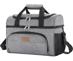 Lifewit termoizoliacinė šaldymo kuprinė, 23 l talpa, 37,8 x 22 x 28 cm, tamsiai pilka, LF230137