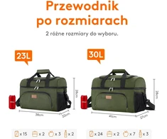 Lifewit termoizoliacinis šaltkrepšis, 23 l, pilkas, LF230137