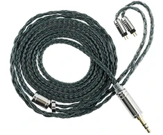 Linsoul ausinių keitimo kabelis 2 kontaktų 0,78 mm į 3,5 mm Tripowin Zonie