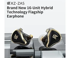 Linsoul į ausis įdedamos hibridinės ausinės su 3,5 mm jungtimi ir 10 mm keitikliu KZ ZAS