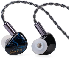 Linsoul į ausis įdedamos laidinės ausinės, 10 mm, 3,5 mm, Kiwi Ears Cadenza
