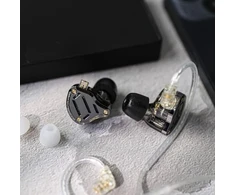 Linsoul į ausis įdedamos laidinės ausinės 1DD+4BA, 3,5 mm, KZ ZS10 PRO 2