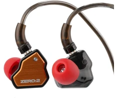 Linsoul į ausis įdedamos laidinės ausinės 7Hz x Crinacle Zero:2 su 10 mm garsiakalbiu