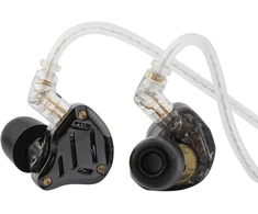 Linsoul į ausis įdedamos laidinės ausinės 1DD+4BA, 3,5 mm, KZ ZS10 PRO 2