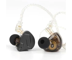 Linsoul į ausis įdedamos laidinės hibridinės ausinės su 3,5 mm jungtimi KZ ZSN PRO X