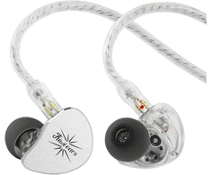 Linsoul į ausis įdedamos laidinės HiFi ausinės su 10 mm DLC keitikliu Kiwi Ears Belle