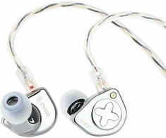Linsoul SIMGOT EW300 laidinės hibridinės į ausis įkišamos ausinės su 1DD+1 planar+1 PZT, 3.5 mm, standartinė versija