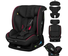 Lionelo automobilinė kėdutė Aart i-Size 40–150 cm, R129 i-Size, LO-AART I-SIZE Juodas CARBON Raudonas