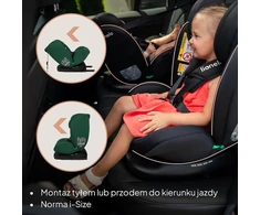 Lionelo automobilinė kėdutė Bastiaan i-Size 360°, ISOFIX, 40–150 cm, 0–36 kg
