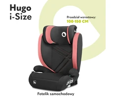 Lionelo automobilinė kėdutė Hugo i-Size ISOFIX vaikams nuo 100 iki 150 cm