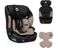 Lionelo automobilinė kėdutė Levi i-Size 76–150 cm, R129, smėlio spalvos LOLEVI ISIZE BEIGE LATTE