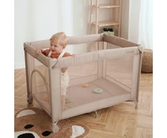 Lionelo kelioninė kūdikio lovytė Amelie 100,5 × 70,5 × 69 cm iki 15 kg LO-AMELIE Juodas CARBON