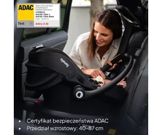 Lionelo kūdikių automobilinė kėdutė Astrid i-Size su ISOFIX baze, 40–87 cm, LO-ASTRID I-SIZE SET BEIGE SAND