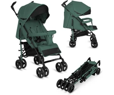 Lionelo sportinis vežimėlis Irma iki 15 kg, 7kg, žalias, LO-IRMA Žalias EMERALD