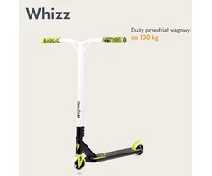 Lionelo triukų paspirtukas vaikams ir suaugusiems, aliuminis, 110 mm PU ratukai, Y-bar vairas, iki 100 kg, Whizz