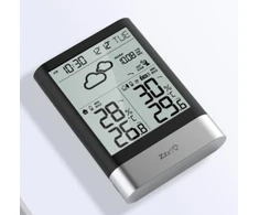 LIORQUE belaidė meteorologinė stotelė su lauko jutikliu, RCC, LCD ekranu YGH6208