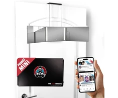 LIPFISBARBERSHOP.COM trijų dalių LED veidrodis plaukų kirpimui su 360° vaizdu