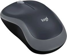 Logitech belaidė optinė pelė 2,4 GHz su USB imtuvu, 1000 DPI, pilka M185