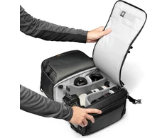 Lowepro fotoaparato kuprinė Fastpack PRO BP 250 AW III, 31 l, poliesteris, pilka