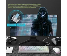 LQXQ žaidimų klaviatūra su magnetiniais Hall efekto jungikliais, USB-C, 8000 Hz M68 HE