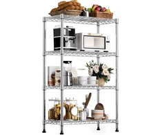 M MZG metalinis sandėliavimo stelažas su 4 reguliuojamomis lentynomis 35×75×120 cm E3575120OH401AC-AUU