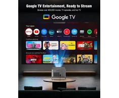 Magcubic nešiojamasis projektorius 1080p, 800 ANSI lm, Google TV, Bluetooth 5.1 HY450GT
